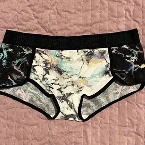 PINK low rise boy short panties